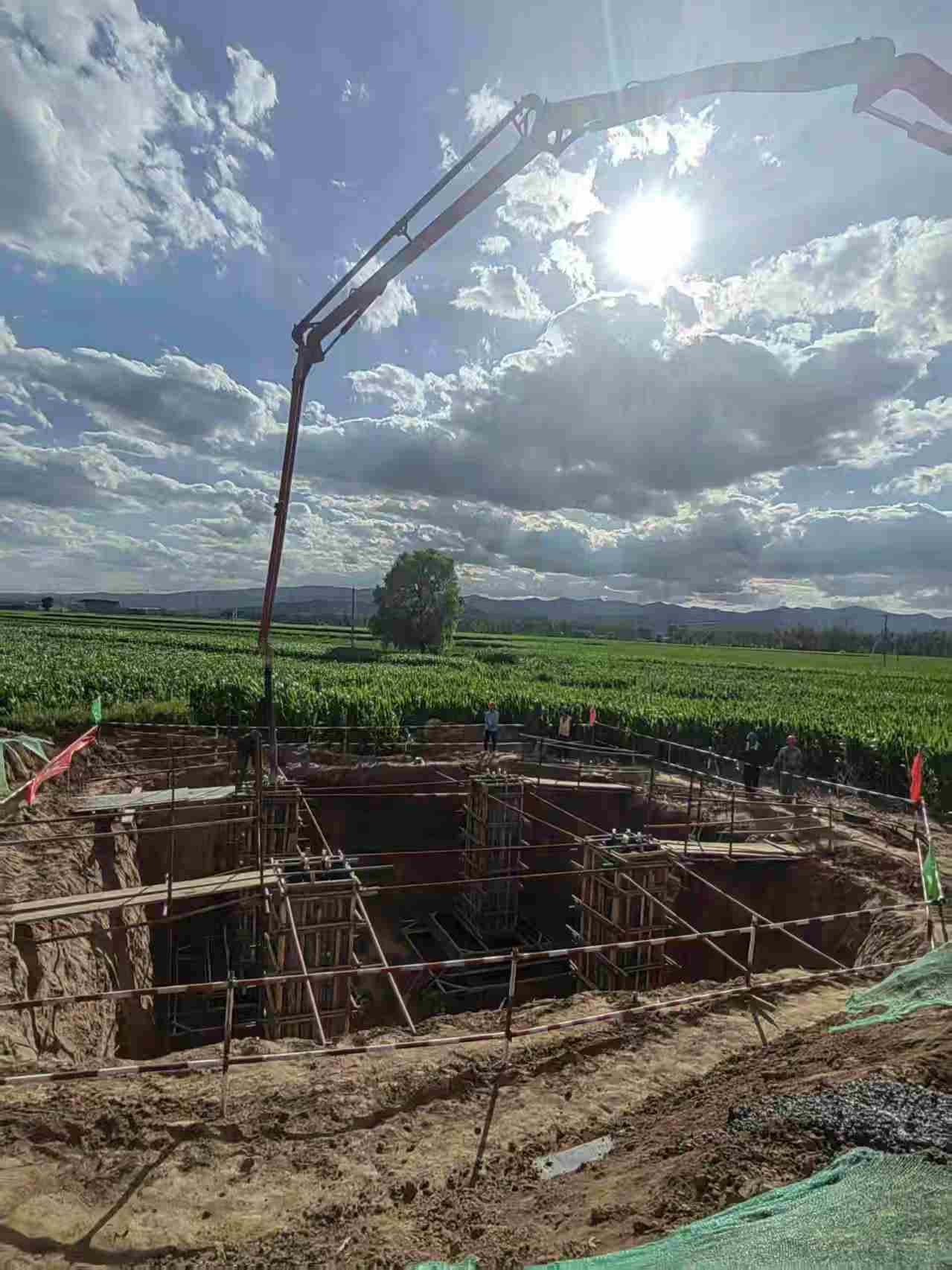 山西忻州原平城北35kV線路110kV升壓改造工程